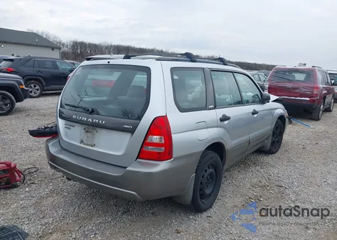 2003 Subaru Forester Xs z USA, uszkodzony, nr VIN JF1SG656X3H723662